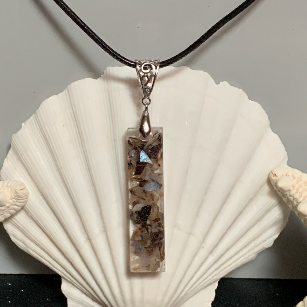 Oyster Shell Pendant & Necklace